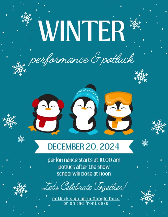 2024 Winter Performance Flyer